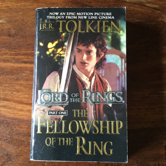 JRR Tolkien Lord of the Rings Trilogy Books Set of 3 + Weapons and Warfare - Picture 9 of 16